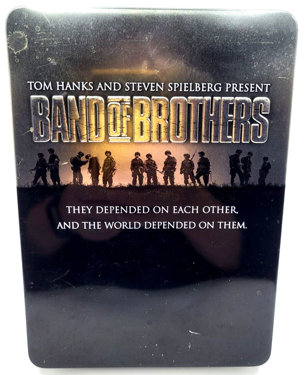 Band of Brothers Mini Series in Tin DVD 6 Discs 2002 Complete Steven Spielberg